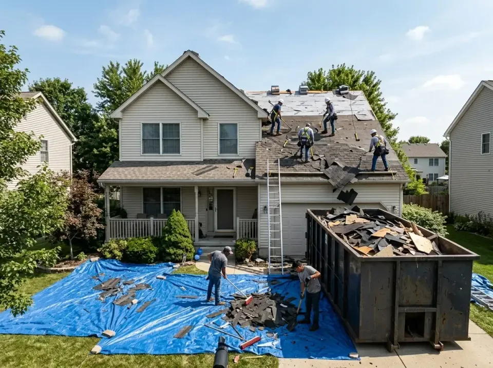 roof-replacement-debris-remova-004 — frequently asked questions, Cheapest Dumpster Rentals in Tillmans Corner, AL
